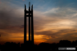Sunset Photography at Quezon City Memorial Circle